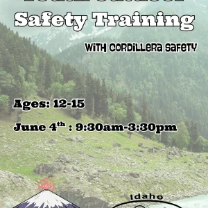 Youth Outdoor First Aid Training